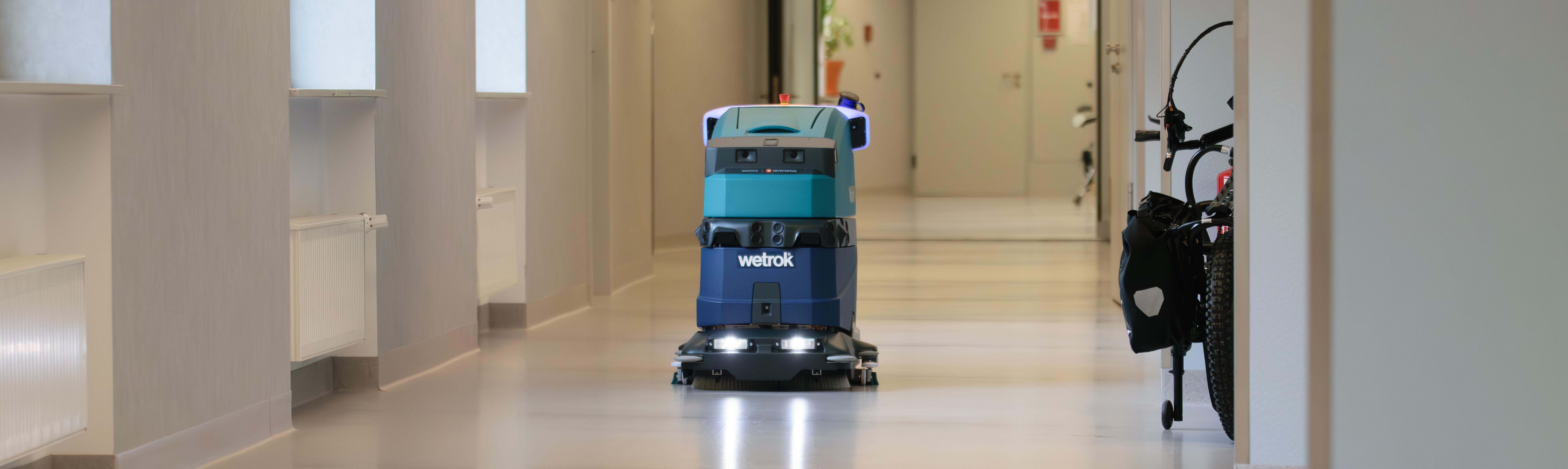 Healthy, thanks to cleaning robot